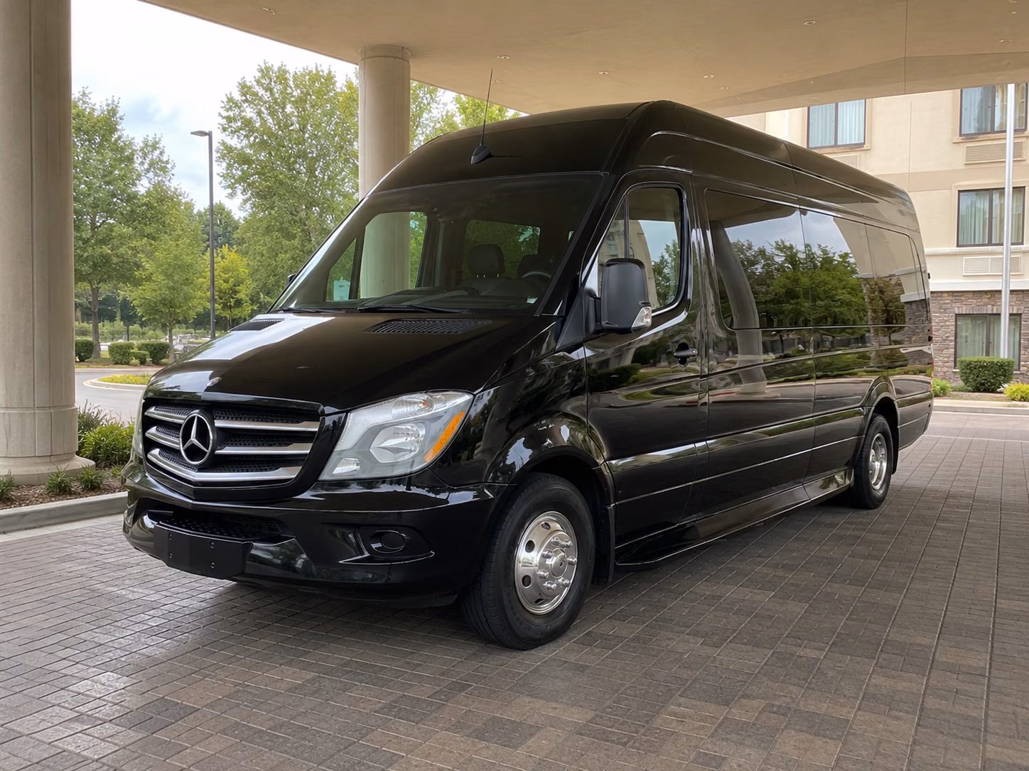 sprinter van with driver